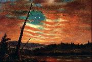 Frederick Edwin Church Our Banner in the Sky Germany oil painting artist